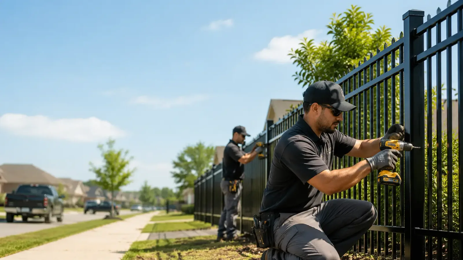 Metal Fence Installation in Hermon, NY
